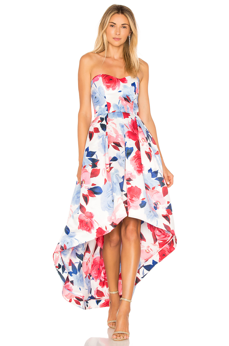 收藏parker black roxanne dress in blue rose