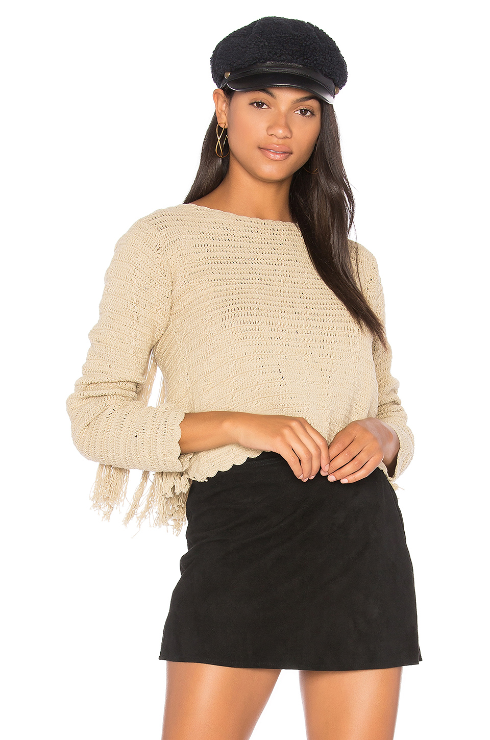 sir the label penelope 钩针毛衣