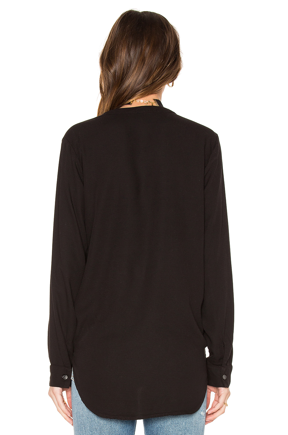 交叉阴影线女衬衫