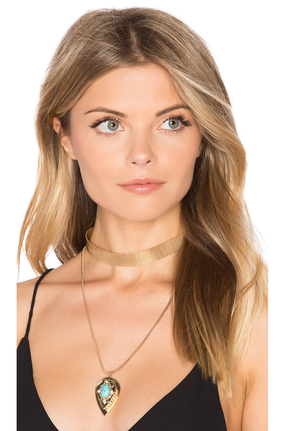 samantha wills nightfall lustre pendant 垂褶项链