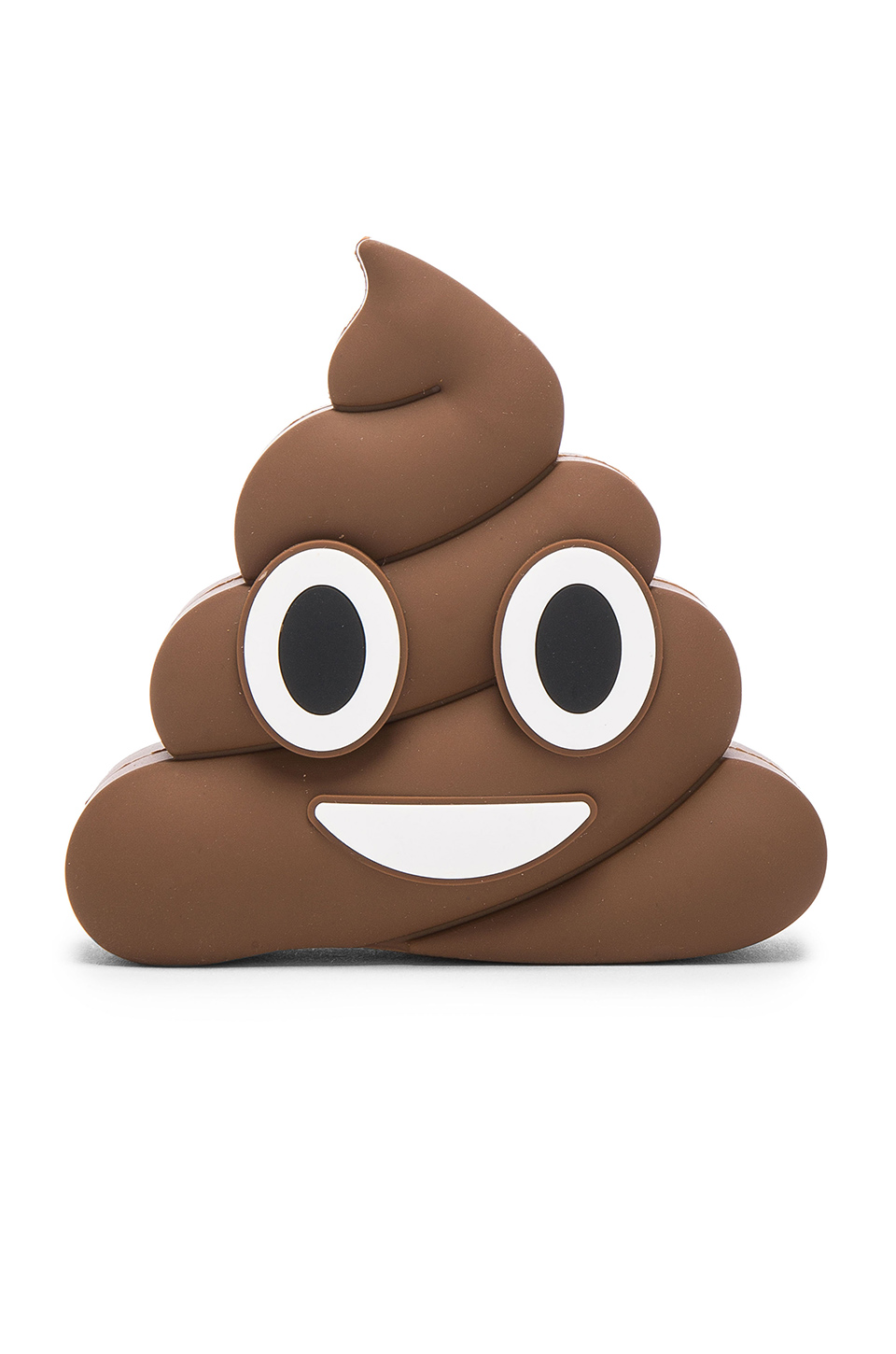 wattz up poop face 手机电池 – 棕色 | revolve