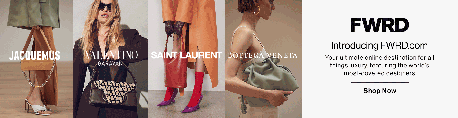 隆重推荐 FWRD.com，各类奢华品最终级目地网站，全球最炙手可热的设计师集结地。开启选购之旅。